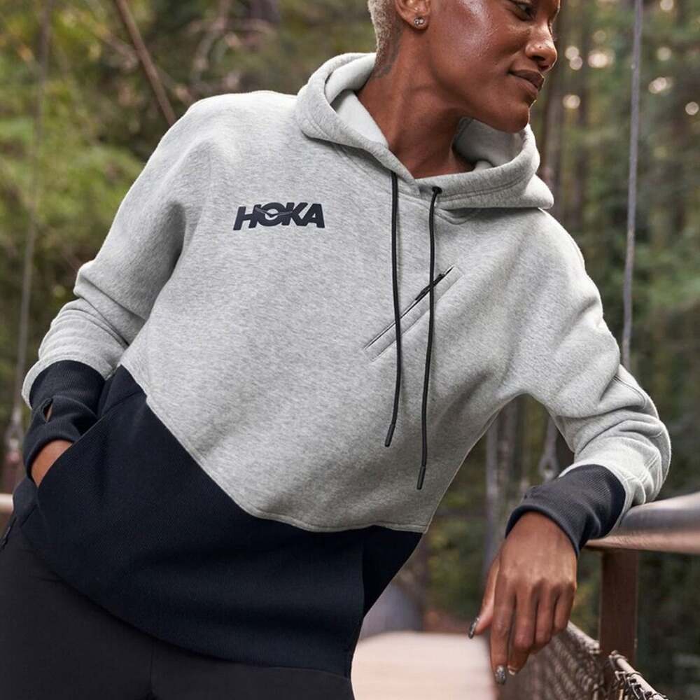 Hoka Colorblock Sweatshirt Hoodie Size XS